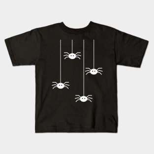 Scary Spiders Pattern Kids T-Shirt